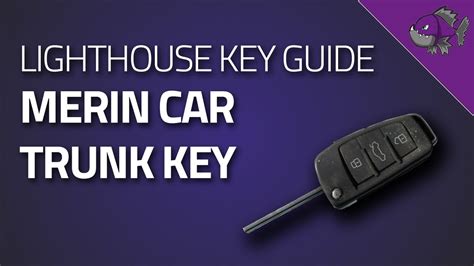 A key to an unknown iron gate. . Merin car trunk key